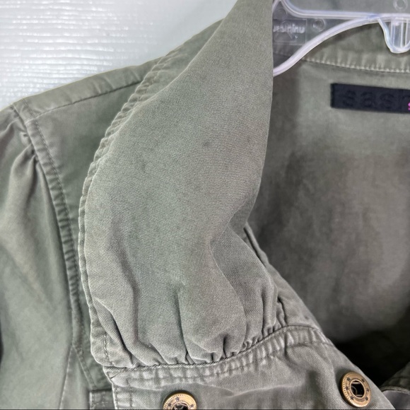 Sashimi Lightweight Army Green Jacket Size S - Picture 10 of 13